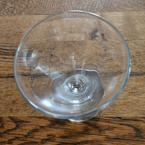 Knot Stem Port Drinking Glass Antique Georgian c1820
