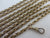 Long Guard Chain Necklace 9k Gold Antique Victorian c1860