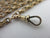 Long Guard Chain Necklace 9k Gold Antique Victorian c1860