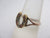 Lucky Horseshoe 18k Gold Ring Antique Victorian c1880 UK Size S