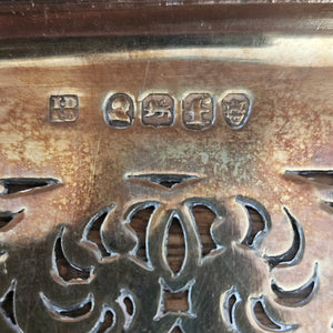 Georgian Mahogany and Sterling Silver Gentleman's Vanity Toilet Box Antique c1790
