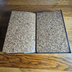 Pair of Spanish Hardback Books "Enrida" Volume 1 & 2 Antique Victorian c1890