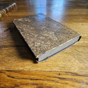 Pair of Spanish Hardback Books "Enrida" Volume 1 & 2 Antique Victorian c1890
