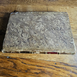 Pair of Spanish Hardback Books "Enrida" Volume 1 & 2 Antique Victorian c1890