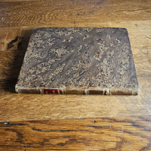 Pair of Spanish Hardback Books "Enrida" Volume 1 & 2 Antique Victorian c1890