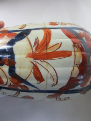Pair of Japanese Imari Vases Antique c1890