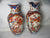 Pair of Japanese Imari Vases Antique c1890