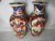 Pair of Japanese Imari Vases Antique c1890