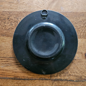 Early Stuart Period Pewter Wall Plate Antique c1620