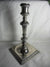 Solid Cast Sterling Silver Candlestick Antique Georgian Hallmarked London 1756 by Edward Wakelin