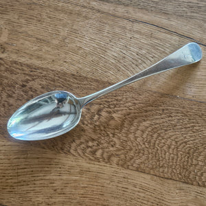 Sterling Silver Serving Spoon Antique Georgian c1820