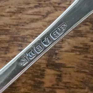 Sterling Silver Serving Spoon Antique Georgian c1820