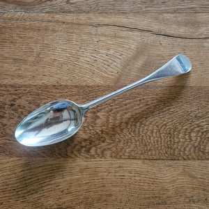 Sterling Silver Serving Spoon Antique Victorian