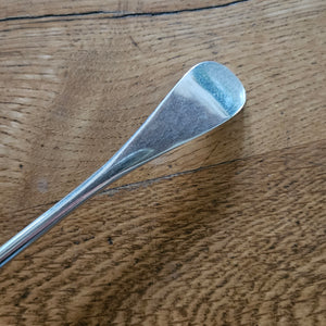 Sterling Silver Serving Spoon Antique Victorian