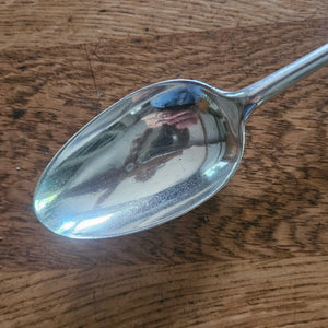 Sterling Silver Serving Spoon Antique Victorian