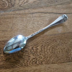 Sterling Silver Serving Spoon Antique Victorian
