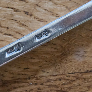 Sterling Silver Serving Spoon Antique Victorian