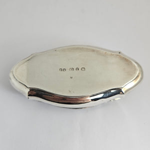 English Sterling Silver Vanity Box by Henry Matthews Antique Victorian 1899