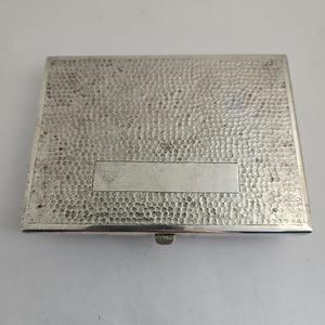 Russian Imperial Eagle Silver Card Case Antique Victorian c1890