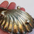 Superb Sterling Silver Mermaids Shell Caviar Dish Antique Sheffield Circa 1918