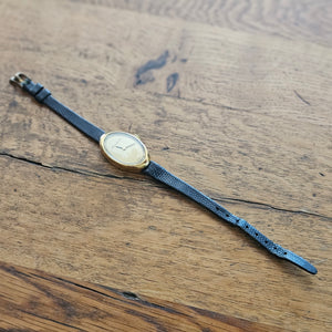 Maurice Guerdat Wrist Watch Leather Strap Vintage