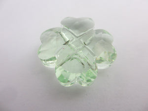 Good Luck Lucky You Shamrock Swarovski Crystal Vintage c2000 Original Box