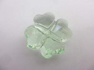 Good Luck Lucky You Shamrock Swarovski Crystal Vintage c2000 Original Box