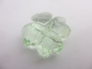 Good Luck Lucky You Shamrock Swarovski Crystal Vintage c2000 Original Box