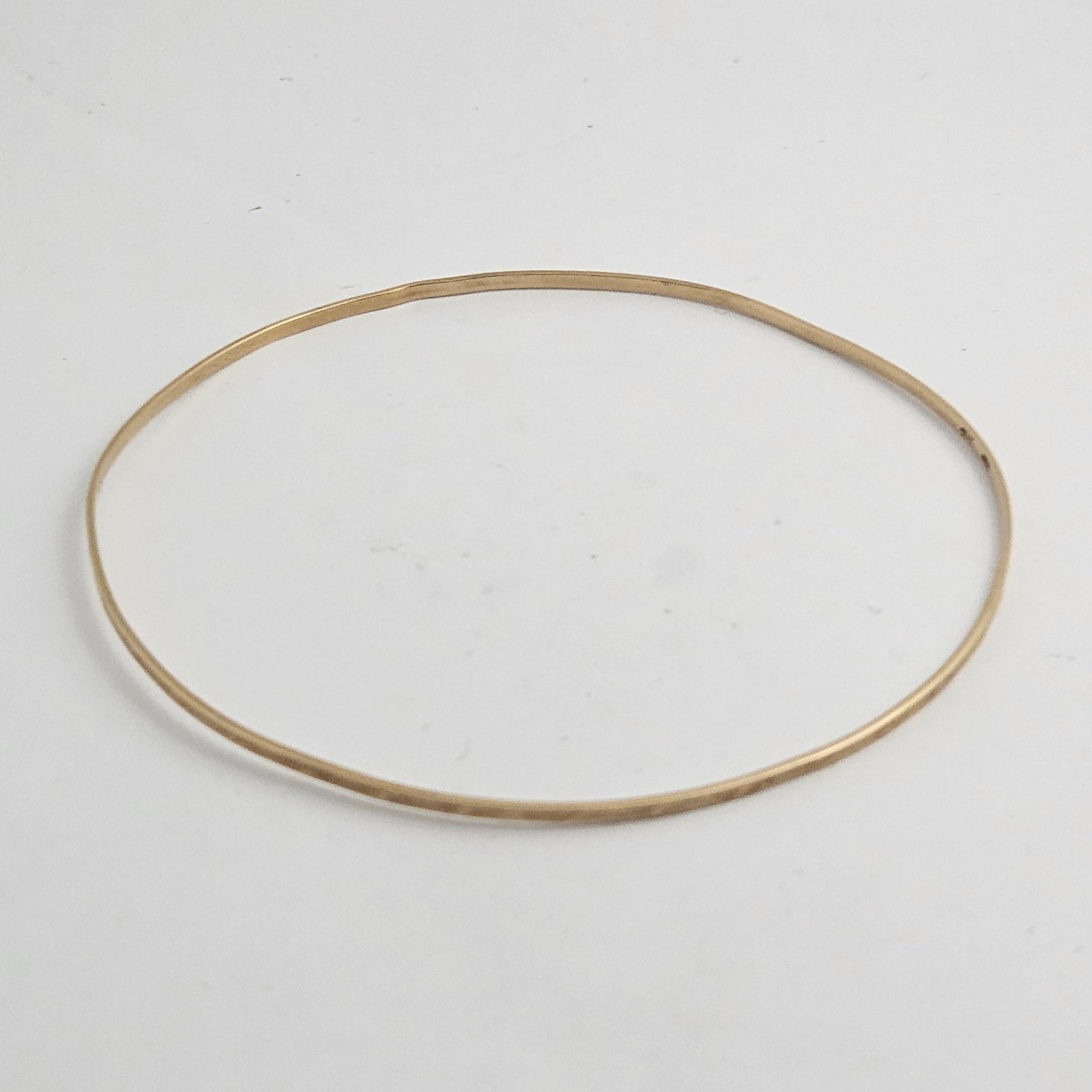 10k Gold Bangle Bracelet Vintage Art Deco c1920