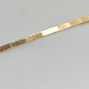 10k Gold Bangle Bracelet Vintage Art Deco c1920