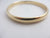 Plain 14k Gold Bangle Bracelet Vintage c1980