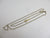 18k Gold Curb Link Chain Necklace 46.8cm / 18.4" Vintage c1980