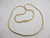 Snake Link 18k Gold Chain Necklace 45.0cm / 17.7" Vintage c1980