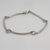 18k White Gold Bracelet Vintage c1980