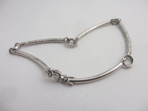 18k White Gold Bracelet Vintage c1980