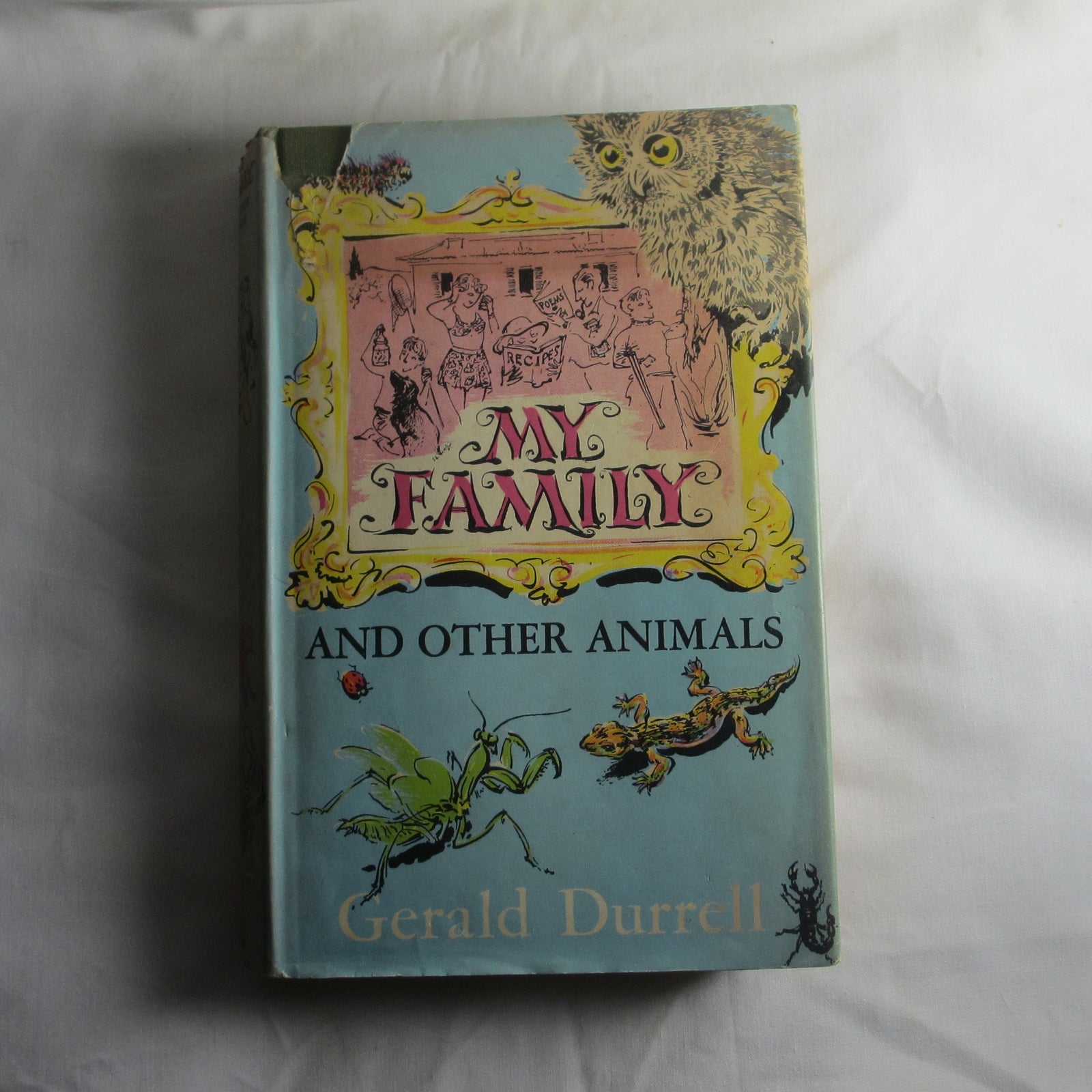1st Edition "My Family and Other Animal" by Gerald Durrell Vintage Book 1956