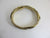 2 Colour 18k Gold Snake Skin Bracelet Vintage 1992