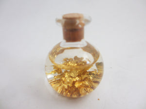 Bottle of 22k Gold Flakes Vintage c1980