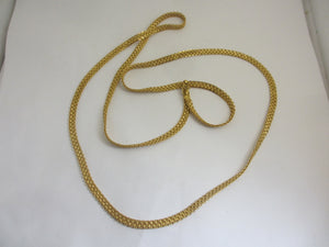 22k Gold Snake Link Chain Necklace 82.0cm / 32.2" Vintage Art Deco