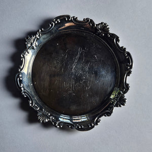 Japanese Wako 970 Silver Pin or Coin Dish Tray Vintage c1930
