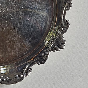 Japanese Wako 970 Silver Pin or Coin Dish Tray Vintage c1930