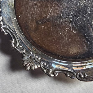 Japanese Wako 970 Silver Pin or Coin Dish Tray Vintage c1930