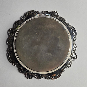 Japanese Wako 970 Silver Pin or Coin Dish Tray Vintage c1930