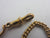 9k Gold Albert Watch Chain Necklace 36.6cm / 14.4" Vintage Art Deco c1920