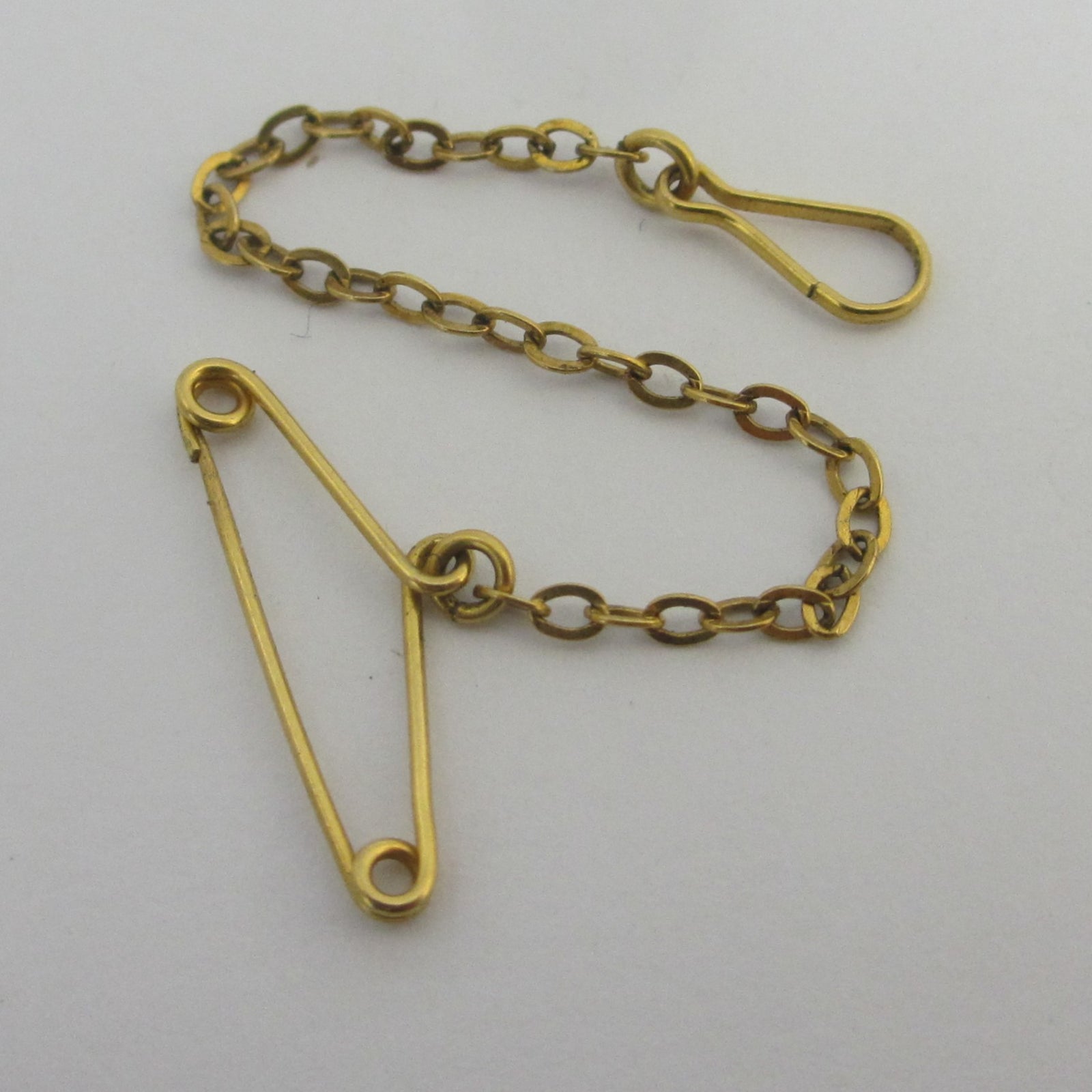 Brooch or Pendant 9k Gold Safety Clip Clasp Findings Vintage Art Deco