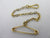 Brooch or Pendant 9k Gold Safety Clip Clasp Findings Vintage Art Deco