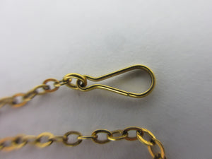 Brooch or Pendant 9k Gold Safety Clip Clasp Findings Vintage Art Deco
