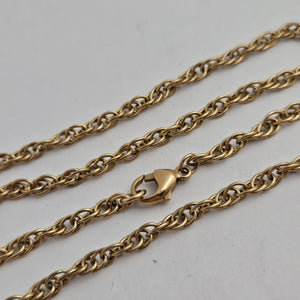 9k Gold Chain Necklace 45.8cm / 18" Vintage