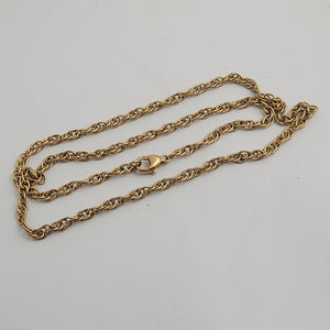 9k Gold Chain Necklace 45.8cm / 18" Vintage