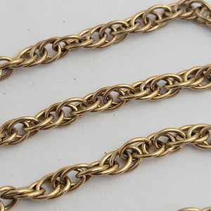 9k Gold Chain Necklace 45.8cm / 18" Vintage